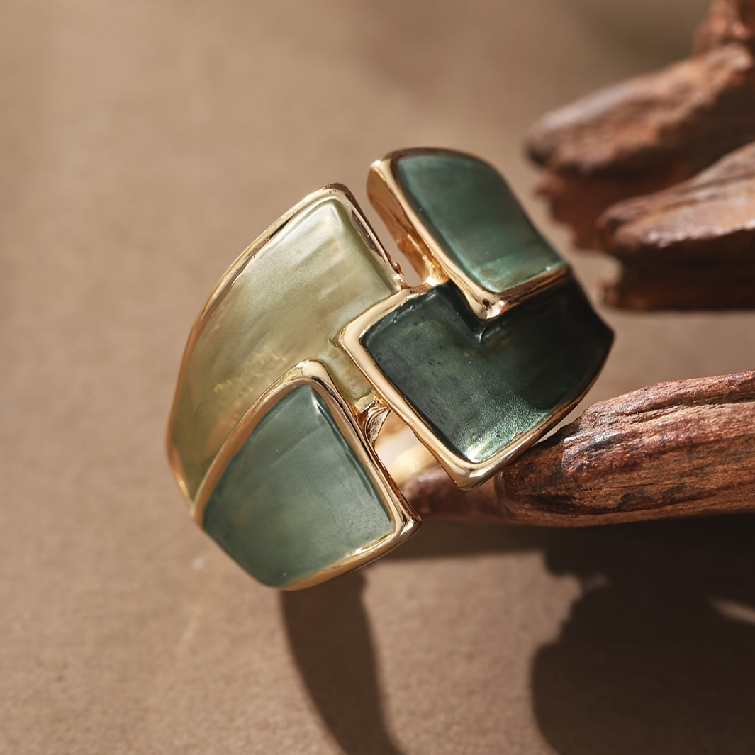 Handmålad vintage-ring