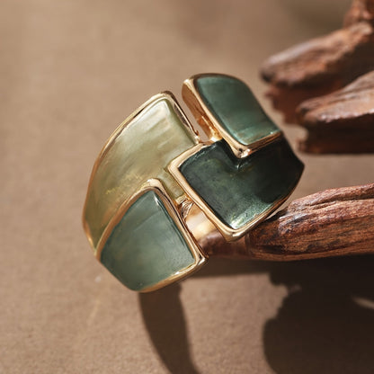 Handmålad vintage-ring