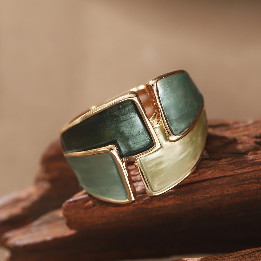 Handmålad vintage-ring