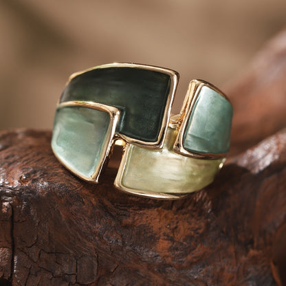 Handmålad vintage-ring