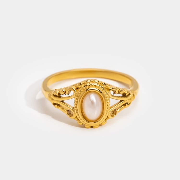 Royal – Vintage ring med pärla